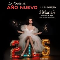 Logotipo 3 Marías Cocina y Bar